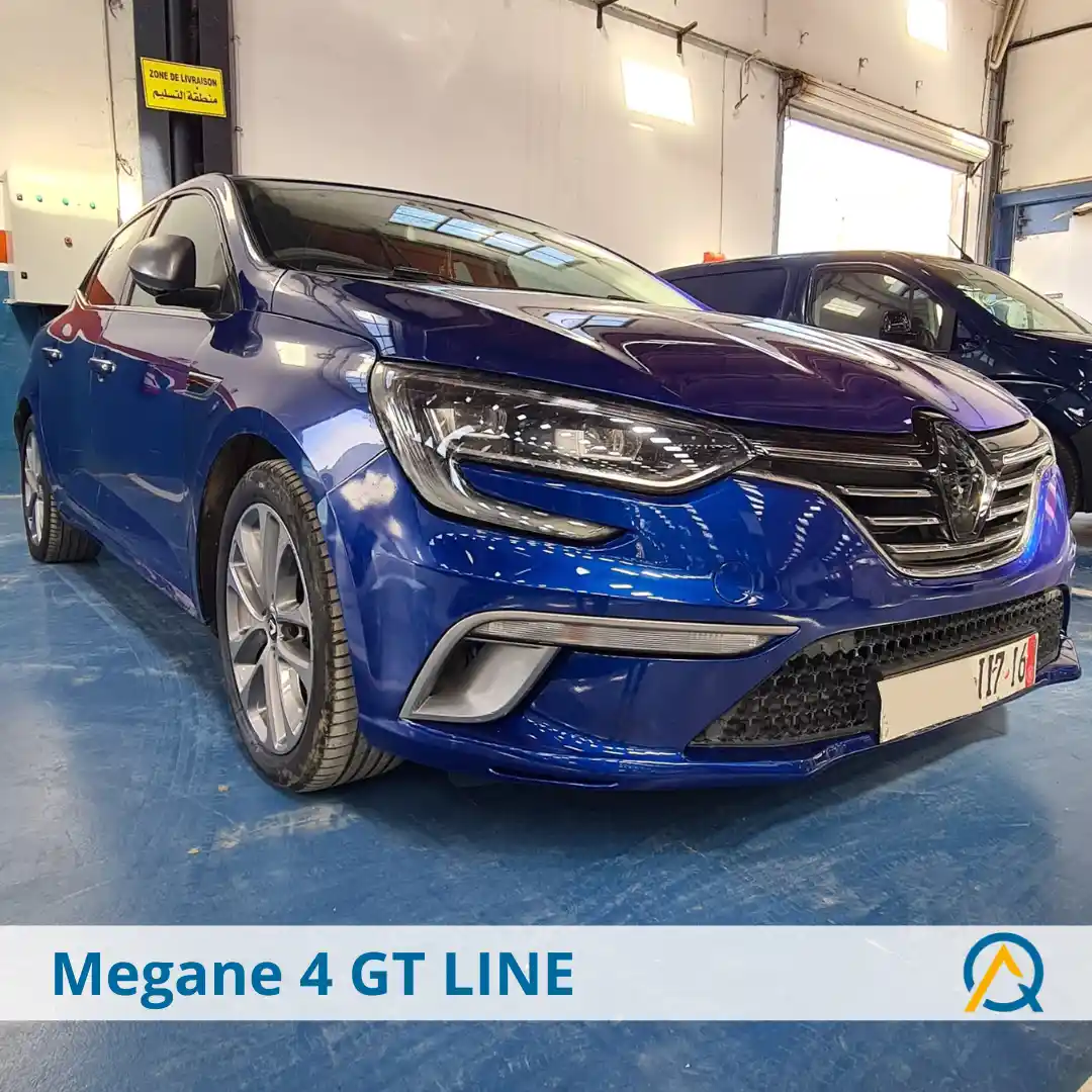 Après réparation carrosserie Mégane