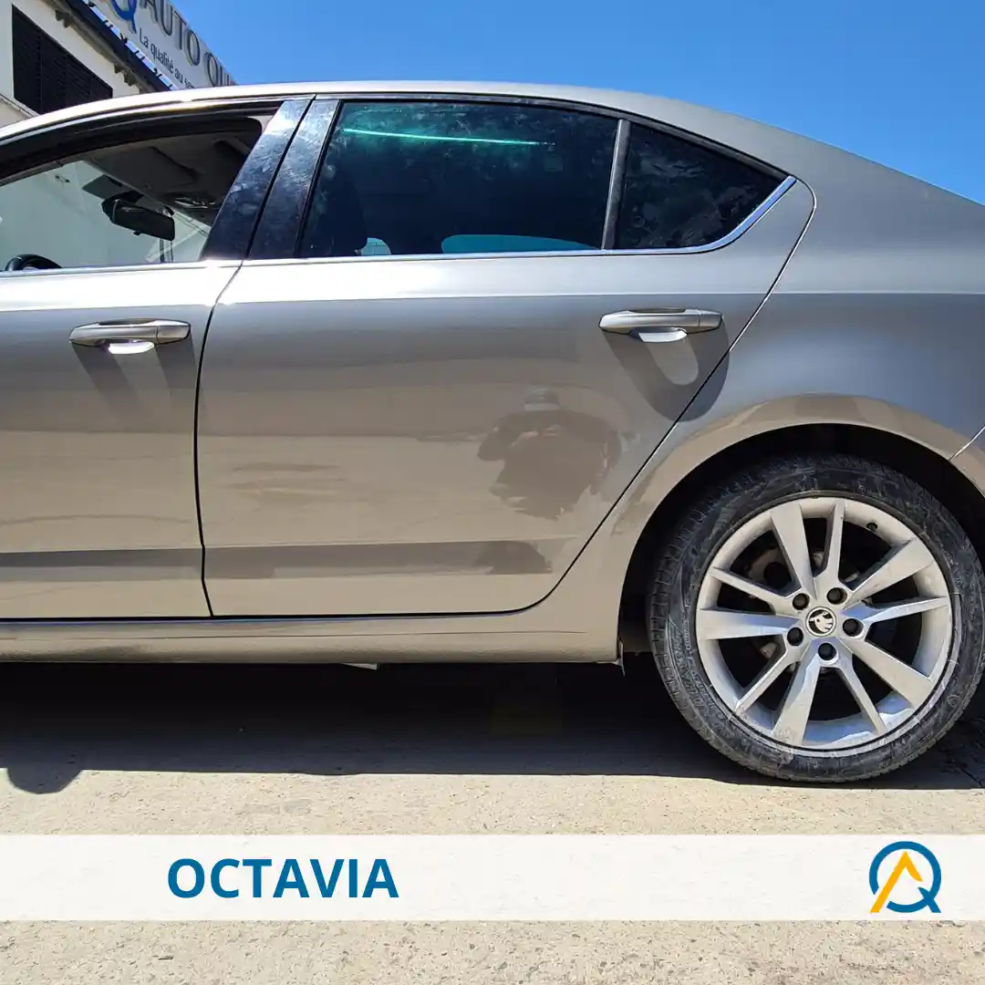 Après débosselage Octavia